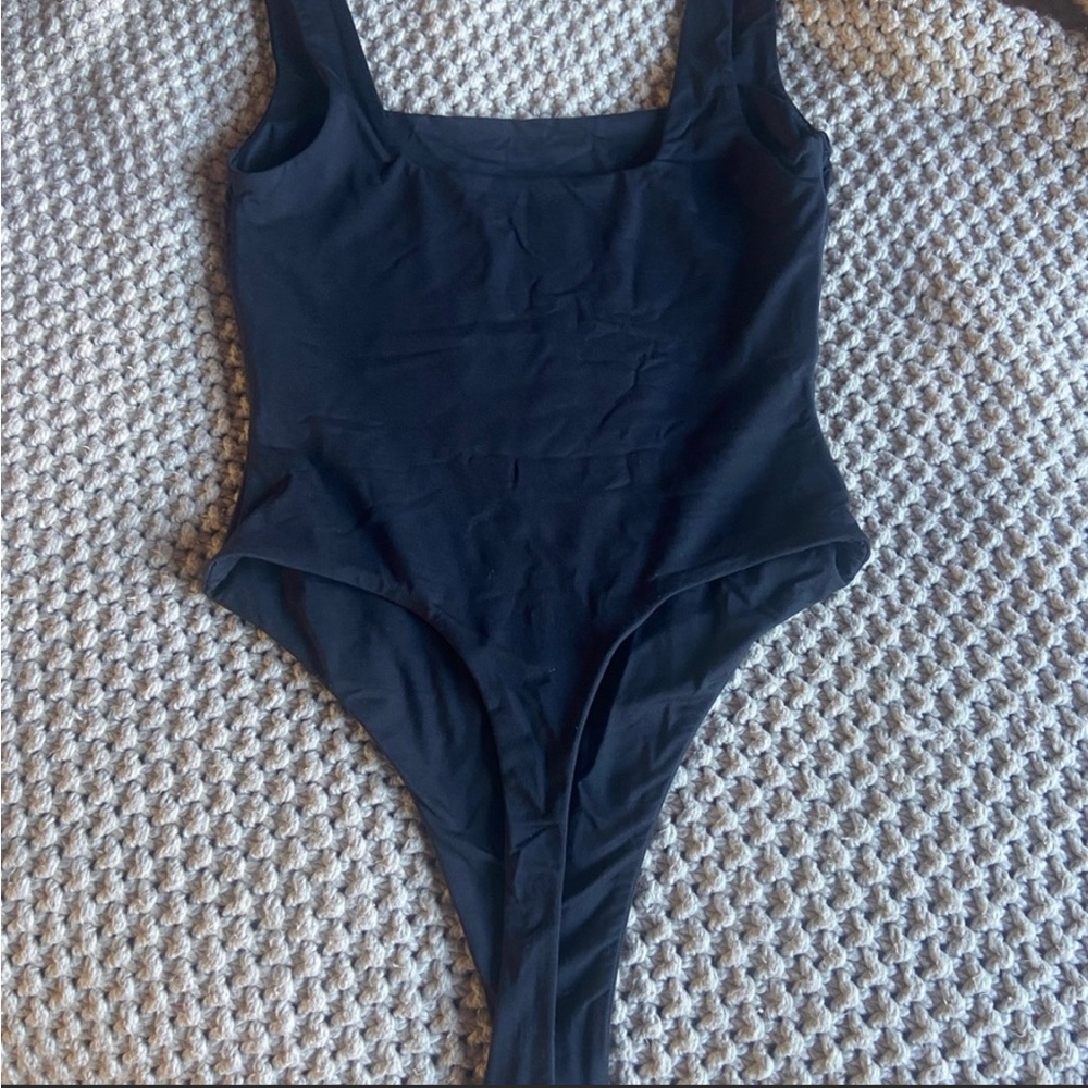 Kookai Black Round Neckline Body Suit - Picture 2 of 2